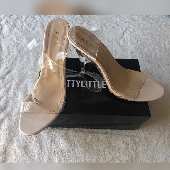 Perspex clear heels - Picture 2 of 5